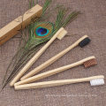 Adult Bamboo Toothbrush with Soft Charcoal Bristles Eco Friendly Toothbrushes